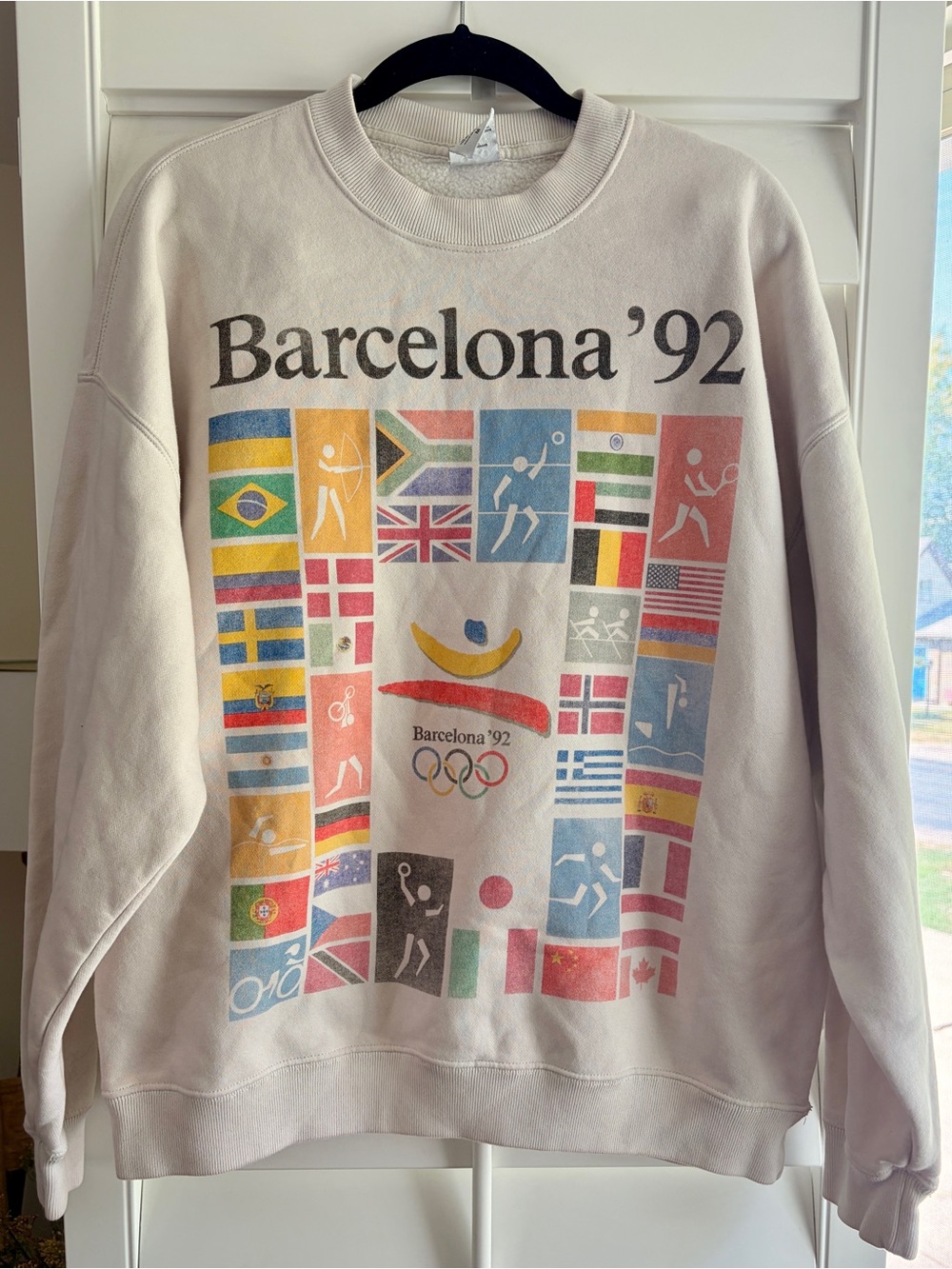 Abercrombie & Fitch Crewneck Barcelona '92 Sweatshirt